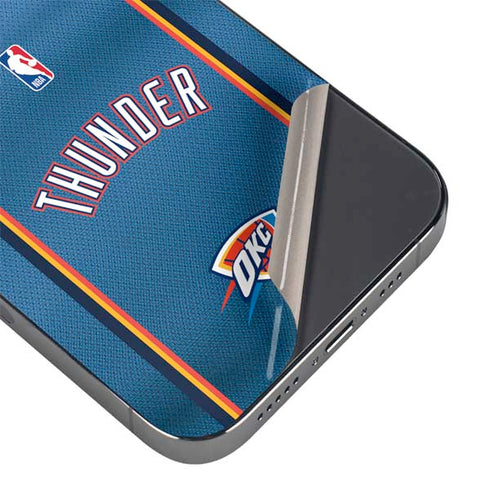 NBA Oklahoma City Thunder Jersey iPhone 14 Pro Skin